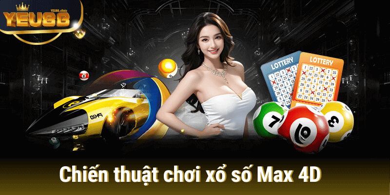 xổ số Max 4D tại yeu88